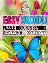 Large Print Easy Sudoku Puzzles for Seniors