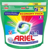 Bol.com Ariel All in 1 Wasmiddel Pods Kleur Color - 50 Wasbeurten - Voordeelverpakking aanbieding