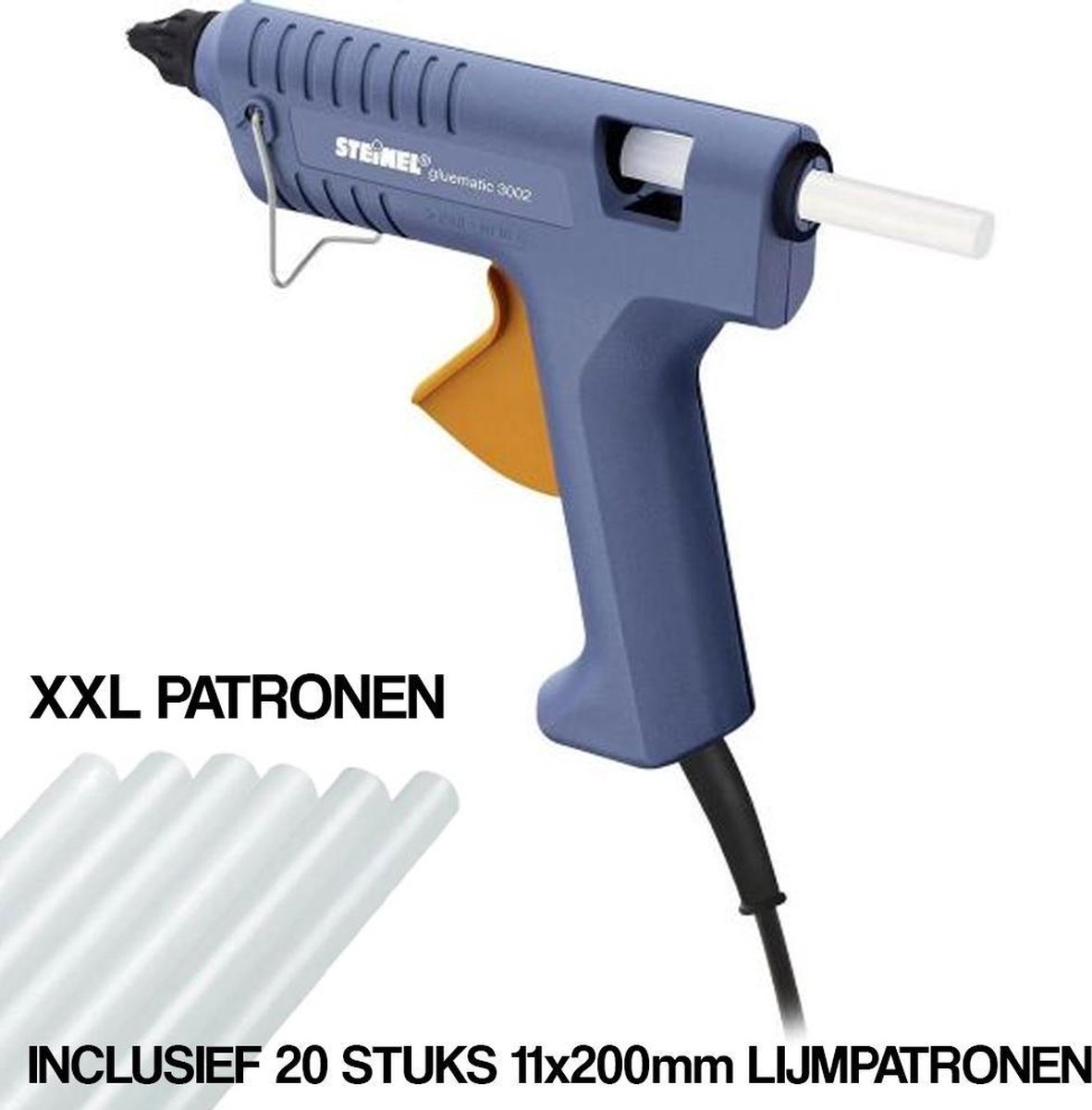 Deal Tools Home And Garden Lijmpistool 11mm | Inclusief XXL Lijmpatronen 20 Stuks