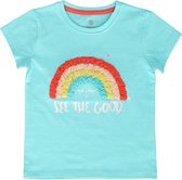 Lemon Beret t-shirt meisjes - blauw - 148023 - maat 116/122