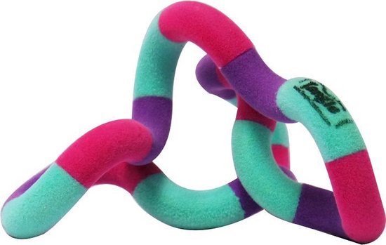 Tangle Toys - Fuzzies Junior - Roze Paars Groen - The Original Fidget