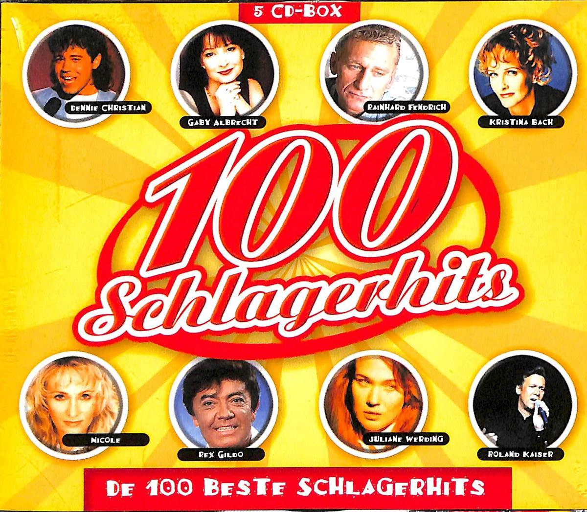 de 100 beste schlagerhits, diverse duitse artiesten CD (album) Muziek