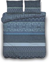 Dekbedovertrek Paisley Blauw - 1 persoons -  140 x 200/220 cm + 1 kussensloop