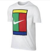 Sportshirt Nike Dri fit - Wit met opdruk - Maat XXL