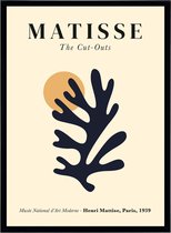 Poster Henri Matisse - 'Blue Flower' - Cut Outs - Abstracte Kunst Print - Art