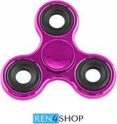 Ren4Shop© - Spinner ROZE fidget - Handspinner - Metallic Cool - Long Spinner Systeem - Trend - Stress verlangend