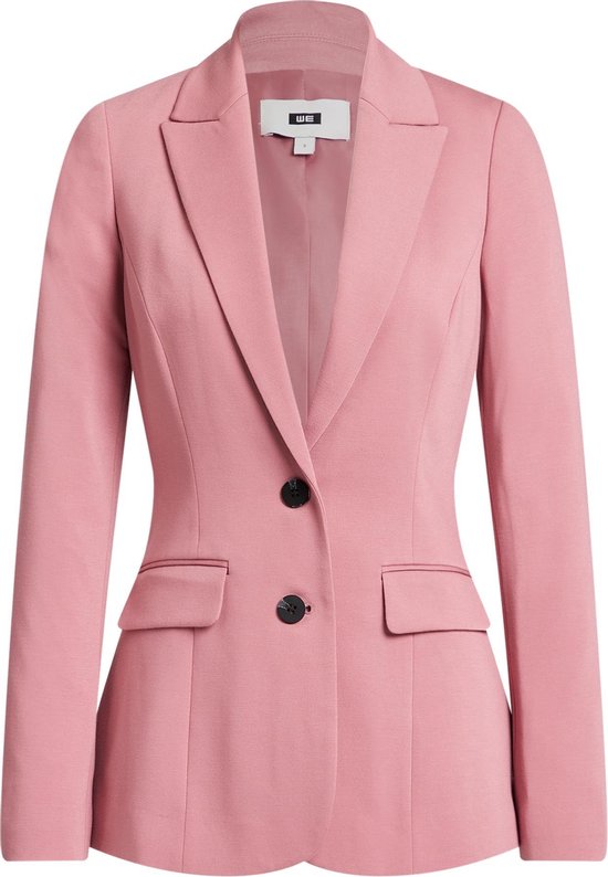 WE Fashion Dames lange blazer met stretch | bol.com