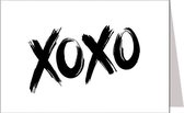 Wenskaart XOXO