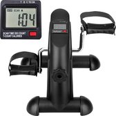 Minibike pedaaltrainer, hometrainer, bewegingstrainer, arm- en beentrainer, fietstrainer, fitnessapparaat met LCD-monitor, instelbare weerstand, hometrainer trainingsapparaat voor
