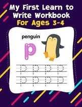 My First Learn to Write Workbook