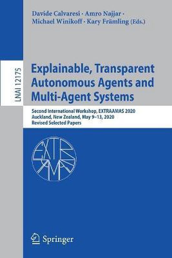 Explainable Transparent Autonomous Agents and Multi Agent Sy ... - cover