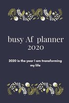 busy af planner 2020