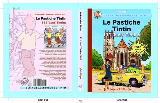 Le Pastiche Tintin 111 - Le Pastiche Tintin, 111 'Lost' Tint ... - cover