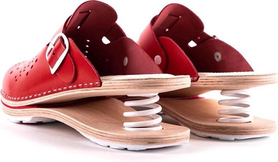 Sabots Femme - Chaussures de travail - Printemps - Rouge - Taille 41 | bol