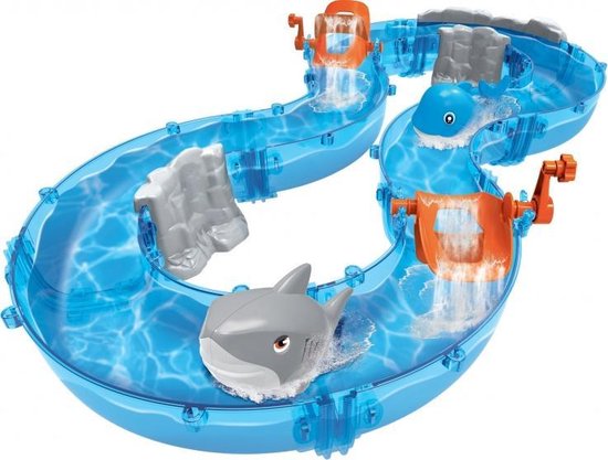 Splash Toys Speelset Waterspeelbaan 47-delig Blauw | bol.com