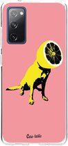 Casetastic Samsung Galaxy S20 FE 4G/5G Hoesje - Softcover Hoesje met Design - Lemon Dog Print
