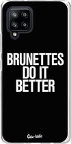 Casetastic Samsung Galaxy A42 (2020) 5G Hoesje - Softcover Hoesje met Design - Brunettes Do It Better Print