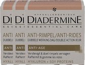 Diadermine - Dagcrème Anti-Rimpel - Verstevigt en doet rimpels vervagen - 3 x 50 ml - Met Hyaluronzuur en Soyaproteïnen