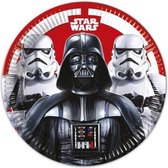 16 stuks kartonnen borden Star Wars 23 cm