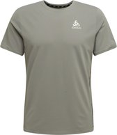 Odlo T-Shirt Korte Mouwen Crew Neck Zeroweight Chill-T GRIJS - Maat M