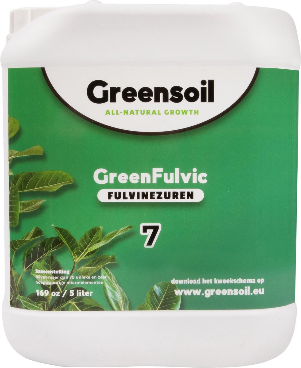 Greensoil - GreenFulvic - Fulvinezuren - 5 liter