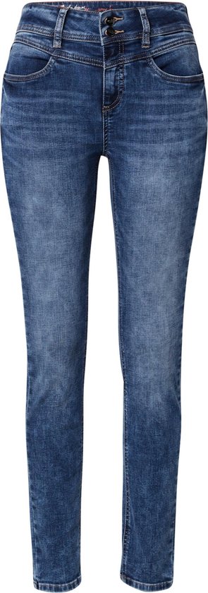 Street One jeans york Blauw Denim-27-32