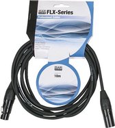 Câble micro DAP boule type X FLX0110. XLR/M 3 p. > XLR/ F 3 p. 10m