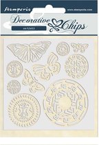 Stamperia Decorative Chips Amazonia Butterfly Tribal (SCB42)