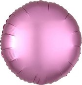 Folieballon roze mat, 40cm kindercrea