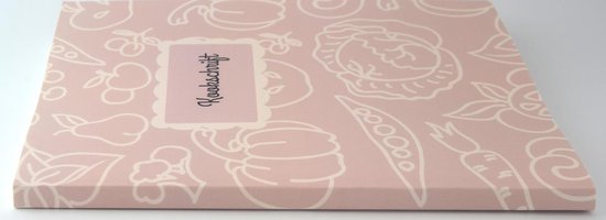 Scribble & Dot® Receptenboek voor eigen 100 recepten | Maak je eigen kookboekdagboek
