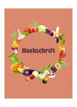 Kookschrift - Receptenboek - Receptenschrift - Oranje - Recepten  - Kookboek - Koken - Eten - Gerechten - Softcover - Elastiek - Boekenlegger - Cadeau - Relatiegeschenk