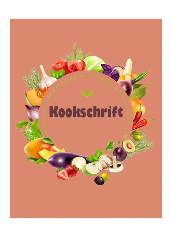 Foto: Happybook kookschrift receptenboek receptenschrift oranje recepten kookboek koken eten gerechten softcover elastiek boekenlegger cadeau relatiegeschenk culinair koken kookliefhebber cook with friends food foodie