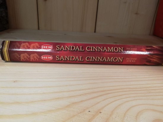 Hem Wierook Sandal-Cinnamon - 1 los pakje à 20 stokjes