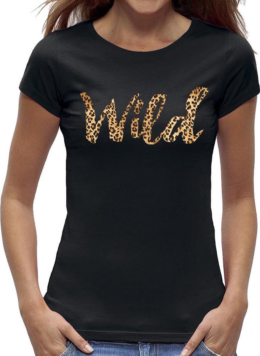 Wild T-shirt dames | maat M