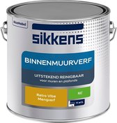 Sikkens - Binnenmuurverf - Muurverf - Mengkleur - Retro Vibe - 2,5 Liter