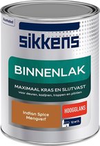 Sikkens Binnenlak - Verf - Hoogglans - Mengkleur - Indian Spice - 1 liter