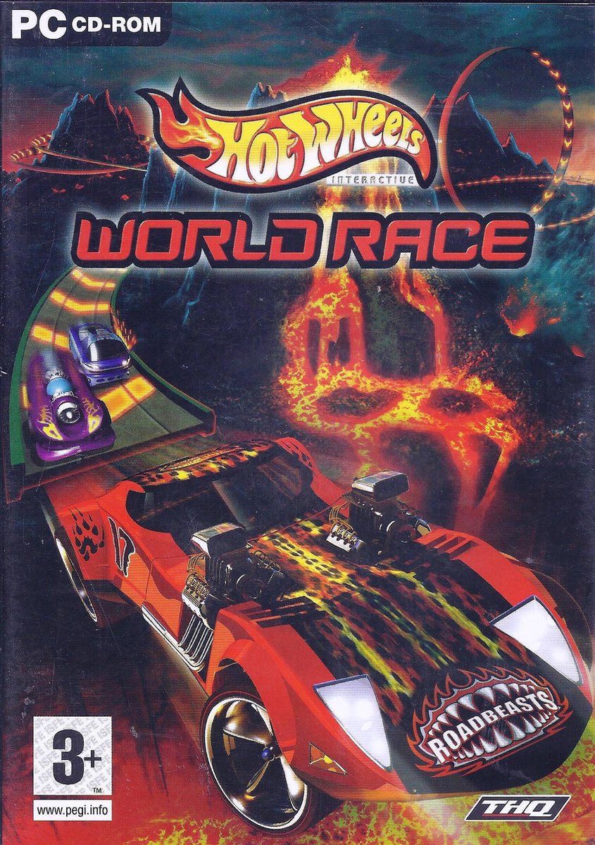 Hot Wheels World Race PC CD-Rom Game 1-Disc Edition