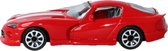 Burago 1:43 Street Fire Viper Rood/Wit
