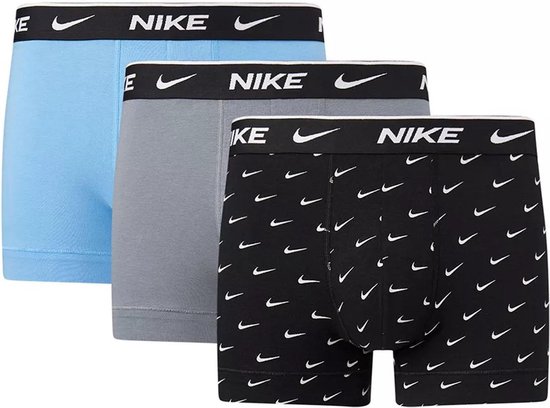 Nike Nike Trunk Boxers Slip - Homme - Noir - Bleu - Gris