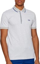 Hugo Boss Poloshirt - Mannen - wit/grijs/blauw