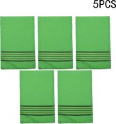 Korean Italy Towel (5 stuks) | Aziatisch peeling-washandje | Scrub handschoen | Exfoliërende scrubhandschoen