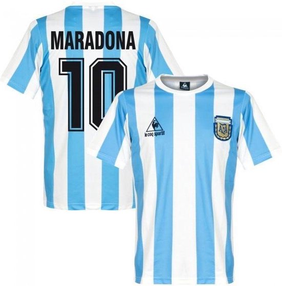 maillot rétro Argentine Maradona World Cup 1986 taille S | bol.com