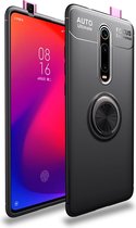 Lenuo schokbestendige TPU-hoes voor Xiaomi Mi 9T & Redmi K20 & Redmi K20 Pro, met onzichtbare houder (zwart)