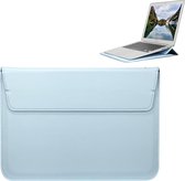 Universele envelopstijl PU lederen tas met houder voor ultradunne notebook tablet-pc 13.3 inch, afmeting: 35x25x1.5cm (blauw)