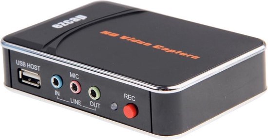 strike Kosciuszko sour HDMI Game Capture 1080P HD Video Capture Recorder Box voor XBOX One / 360 /  PS3 / WII... | bol.com