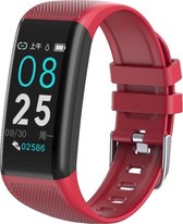 C20 1,14 inch IPS touchscreen IPX67 waterdichte smartwatch, ondersteuning oproepherinnering / hartslagmeting / bloeddrukmeting / slaapmonitoring (rood)