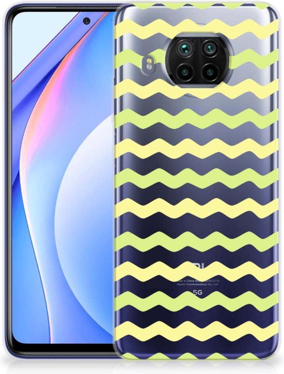 Xiaomi Mi 10T Lite TPU bumper Waves Yellow
