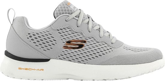Skechers Heren Grijze lightweight sneaker - Schoenen.nl