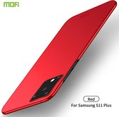 Voor Galaxy S20 + Pro / S11 Plus MOFI Frosted PC Ultradunne harde hoes (rood)