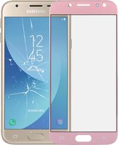 Voorzijde buitenste glazen lens voor Galaxy J3 (2017) / J330 (rose goud)